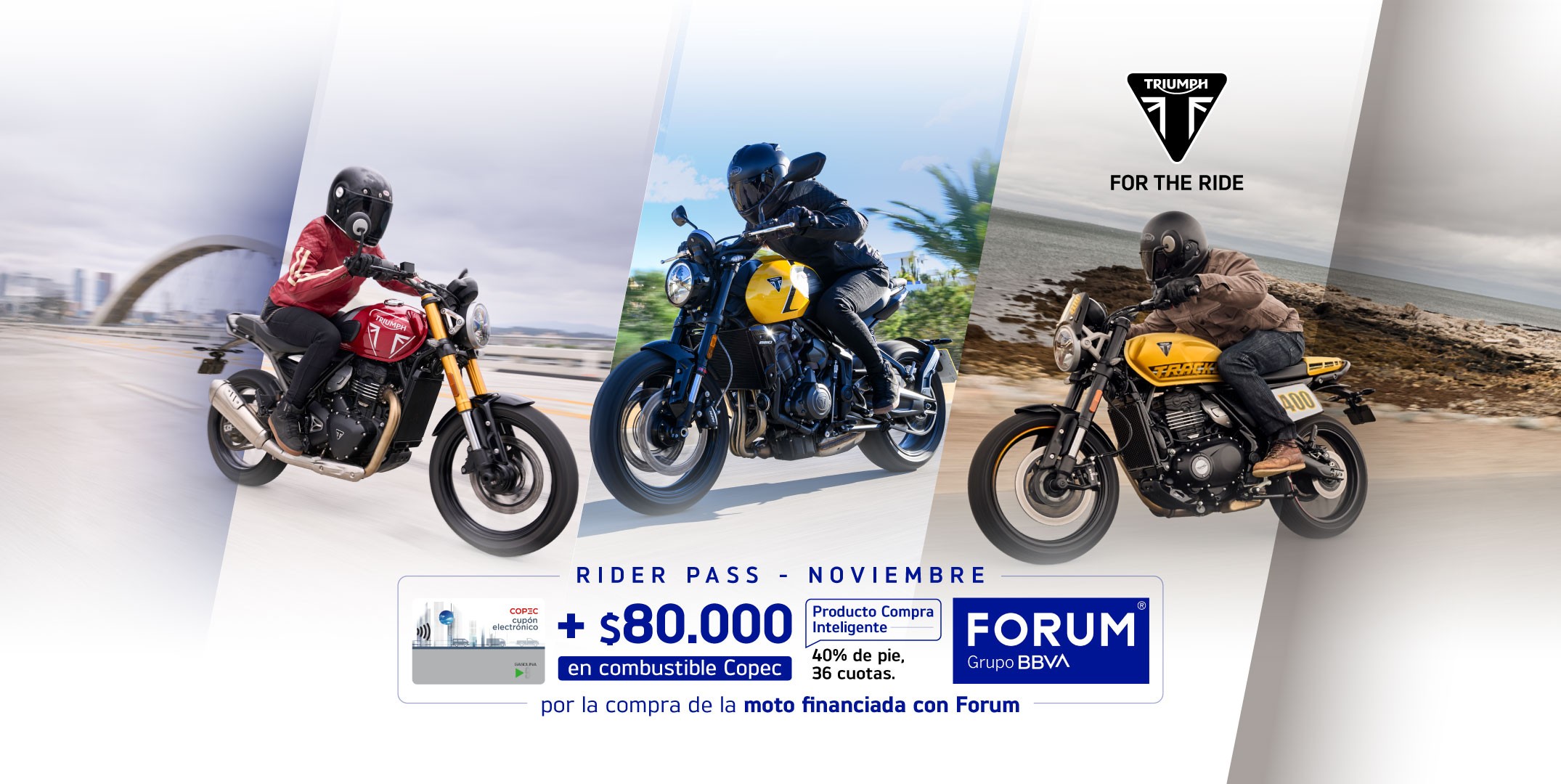 DISFRUTA TU TRIUMPH HOY